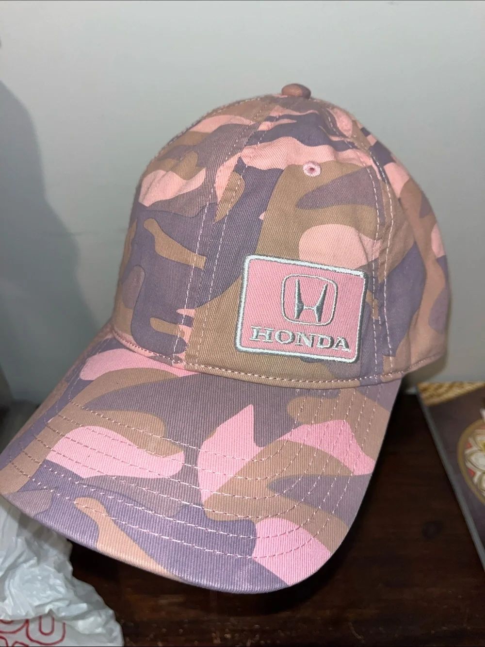 Honda Camouflage Camo Womens fishing golf tennis pickleball baseball ball cap